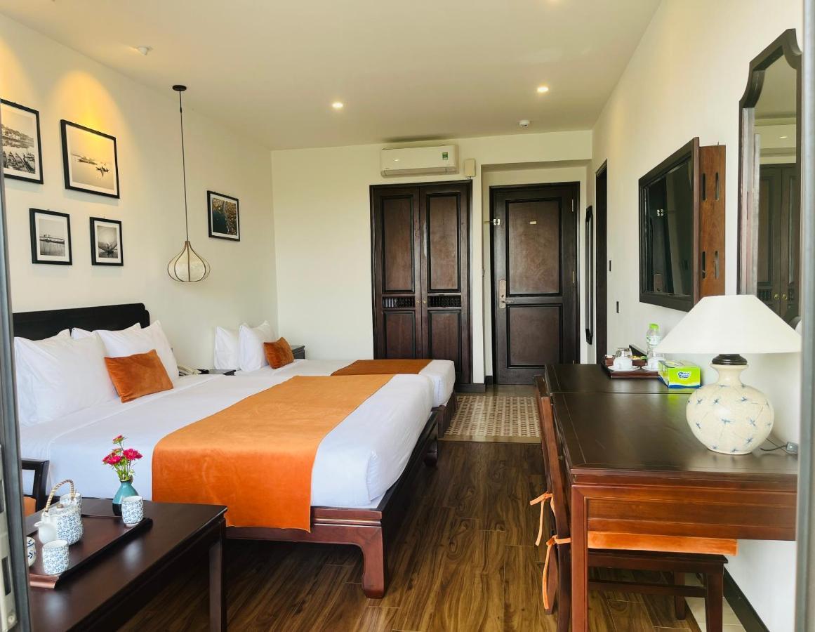Roxana River Villa Hoi An Bagian luar foto
