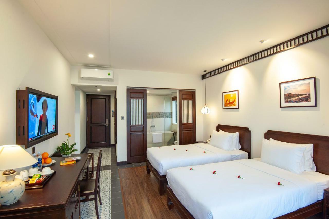 Roxana River Villa Hoi An Bagian luar foto