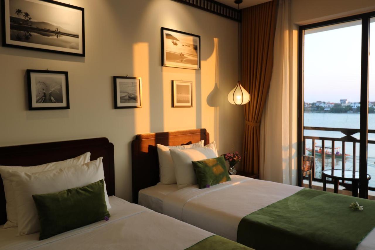 Roxana River Villa Hoi An Bagian luar foto