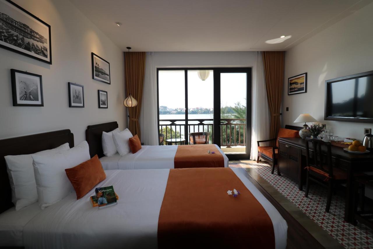 Roxana River Villa Hoi An Bagian luar foto